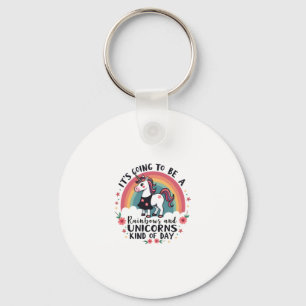 Porte-clés Déguisement Arc-en-Ciel Licorne Drôle Filles Garço