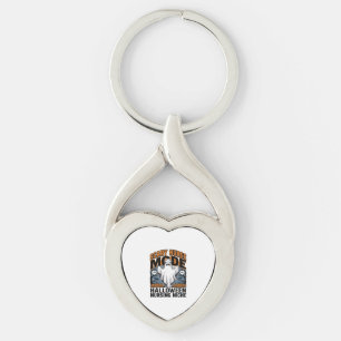 Porte-clés Déguisement de nurse effrayant Halloween Ghost Nur
