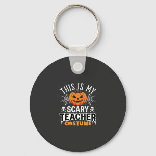 Porte-clés Déguisement de professeur effrayant pour Halloween