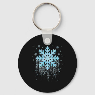 Porte-clés Déguisement Flocon de Neige Hiver Noël Corresponda