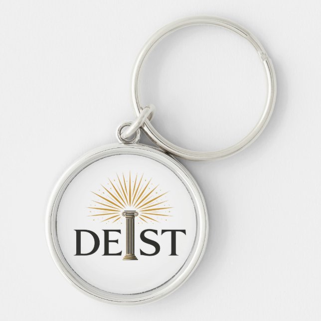 Porte-clés Deist - Deism Enlightenment Philosophy (Devant)