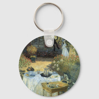 Porte-clés Déjeuner par Claude Monet, Impressionnisme Vintage