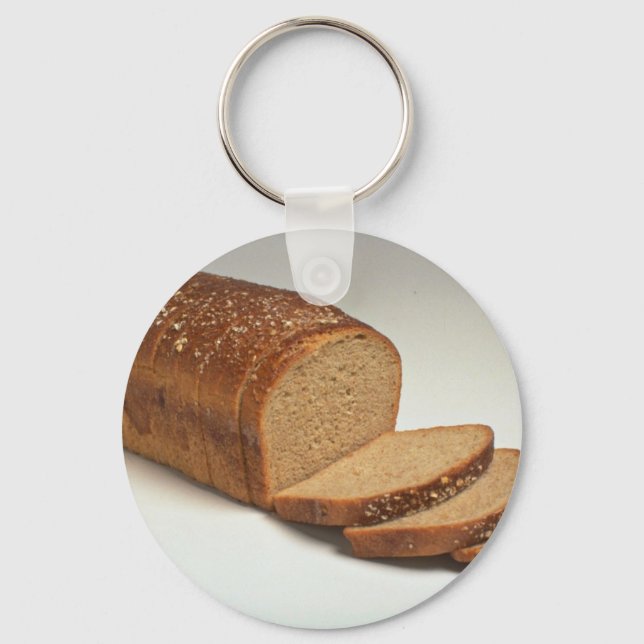 Porte-clés Délicieux pain de blé tranché (Recto)