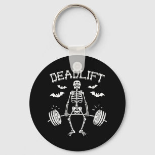 Porte-clés Delift Funny Halloween Dire Squelette Sonnette Rbe
