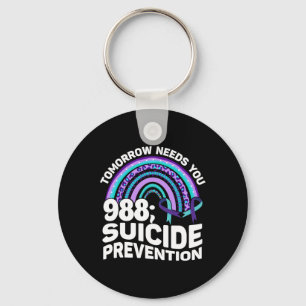 Porte-clés Demain a besoin de vous 988 Prévention du suicide