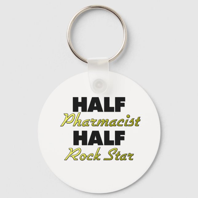 Porte-clés Demi-Pharmène Half Rock Star (Recto)