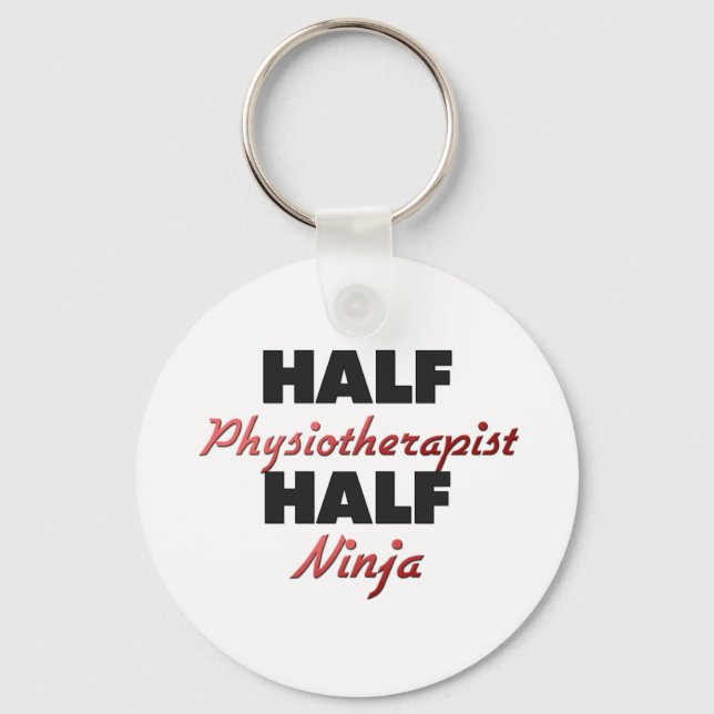 Porte-clés Demi-physiothérapeute Half Ninja (Recto)