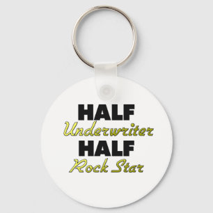 Porte-clés Demi-scénariste Half Rock Star