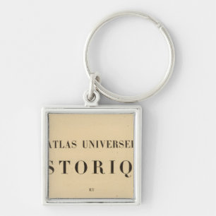 Porte-clés Demi-titre Atlas universel