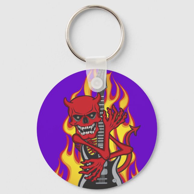 Porte-clés Démon de Rock (Recto)