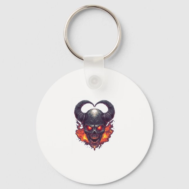 Porte-clés Demon Skull Firestorm (Recto)