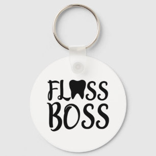 Porte-clés Dental Hygienist Floss Boss