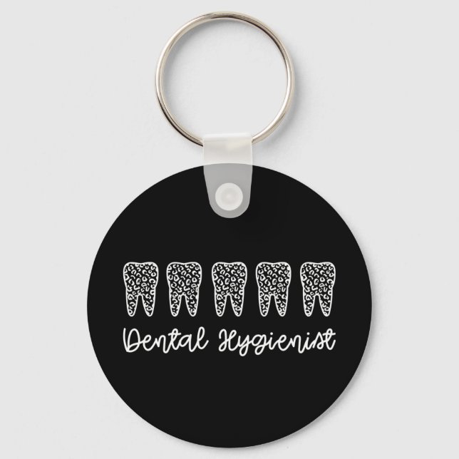 Porte-clés Dental Hygienist | RDH Dentist Dental gifts (Recto)