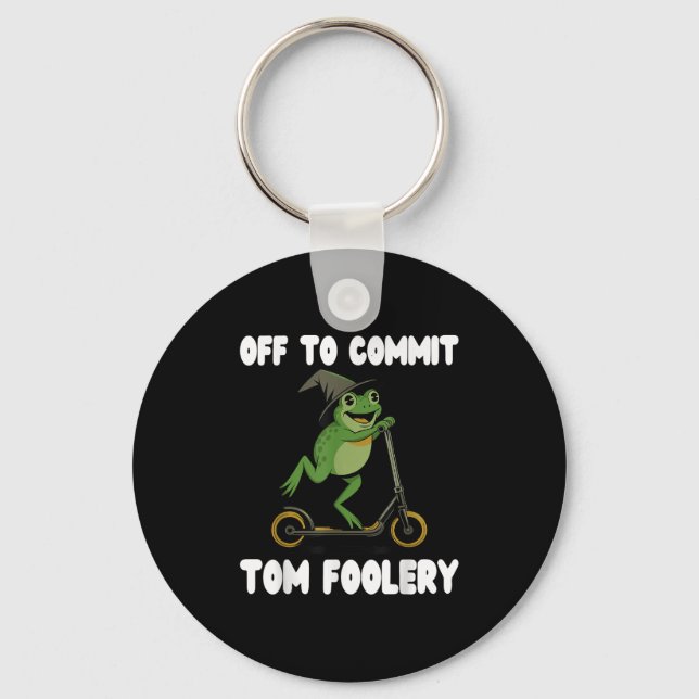 Porte-clés Départ Pour Commettre Tomfoolery La Grenouille Toa (Recto)