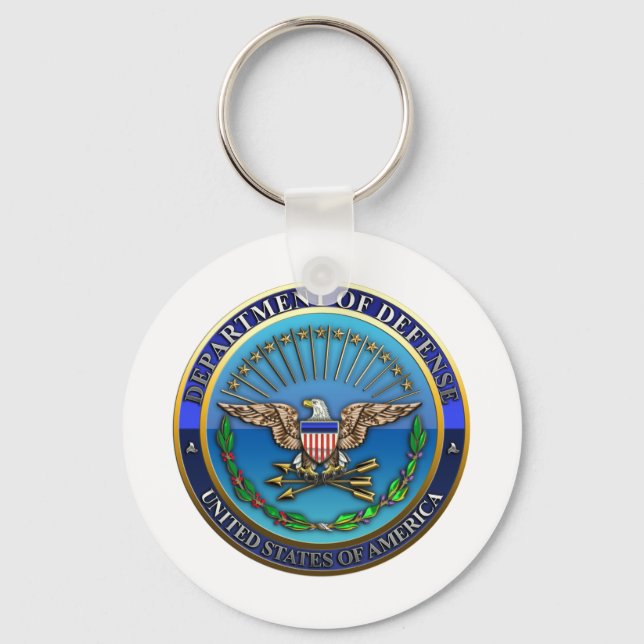 Porte-clés Département américain de la défense (DoD) (Recto)