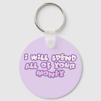 Porte-clés Dépensez Votre Argent