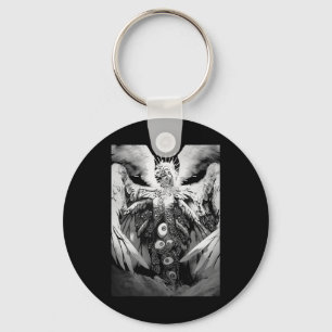 Porte-clés Déplaisant Manga Biblique Angel Effrayant Yeux Hor