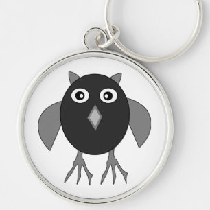 Porte-clés Déplaisant Porte - clé de hibou d'Halloween