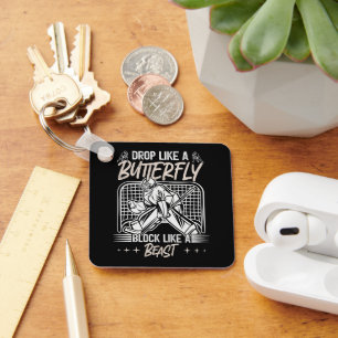 Porte-clés Déposer comme un bloc de papillon comme un gardien
