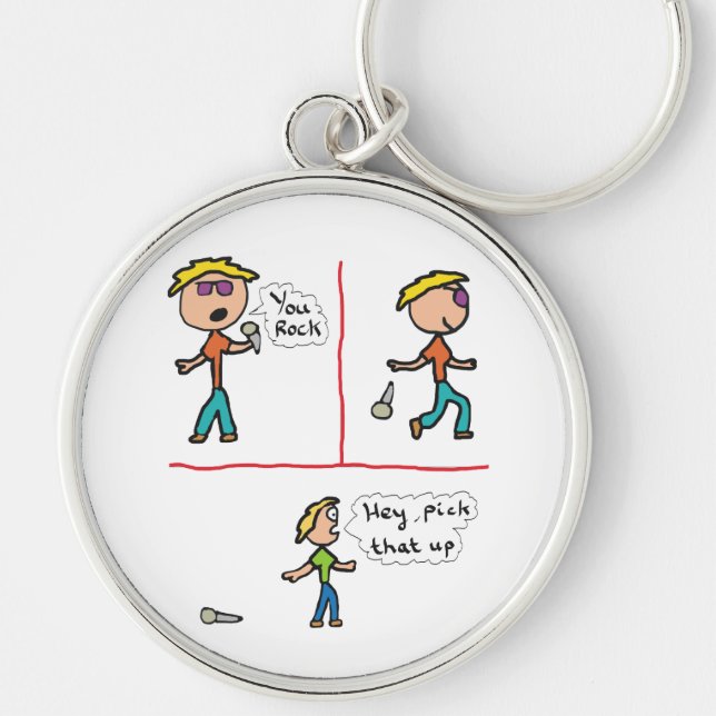 Porte-clés Déposez La Boîte (Devant)