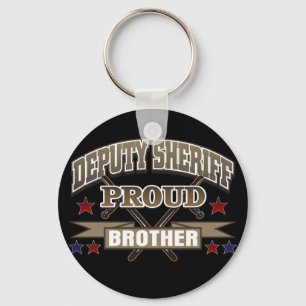 Porte-clés Deputy Sheriff Proud Brother