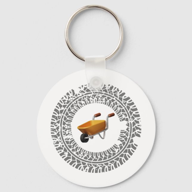 Porte-clés dérive de brouette, épuisement (Recto)