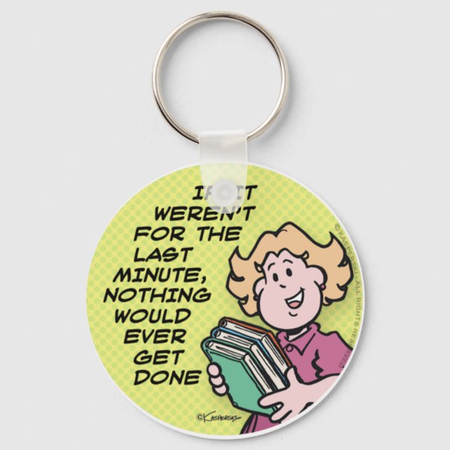 Porte-clés Dernière minute (Recto)