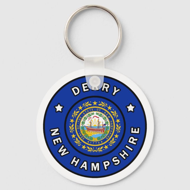 Porte-clés Derry New Hampshire (Recto)