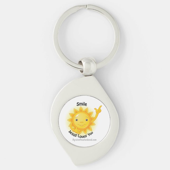 Porte-clés Des amours de Jésus vous le customisez (Devant)