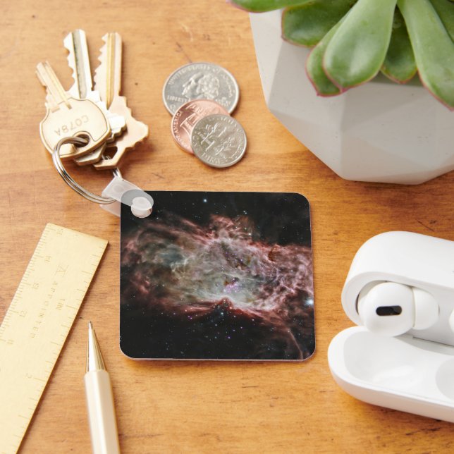 Porte-clés Des Clusters Étoiles Au Centre De La Nebula De Fla (Bureau)