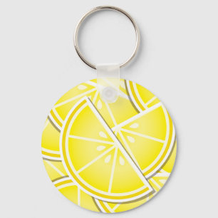 Porte-clés Des coins de citron funky !