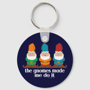 Porte-clés Des Gnomes Drôle M'Ont Fait Le Faire