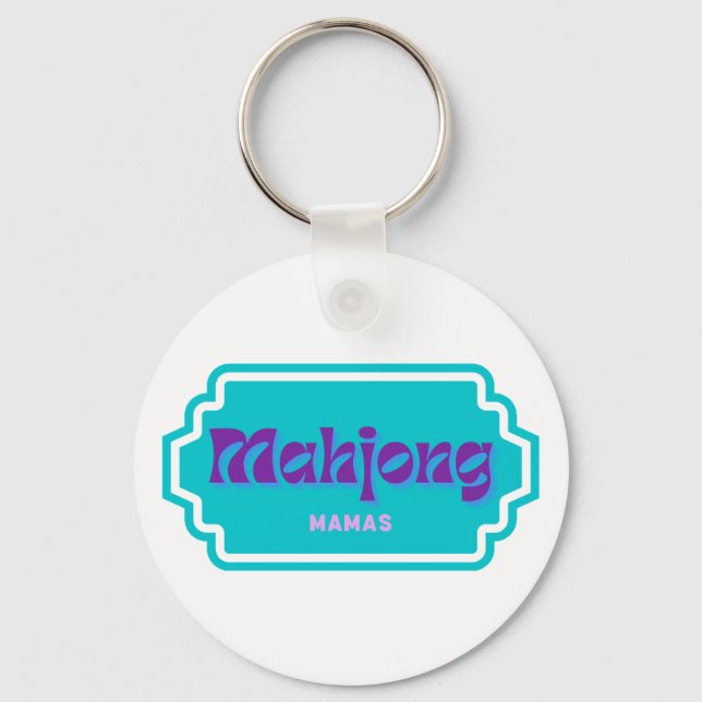 Porte-clés des mamans Mahjong (Recto)