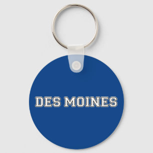 Porte-clés Des Moines Iowa