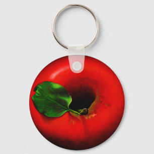 Porte-clés Design Apple rouge