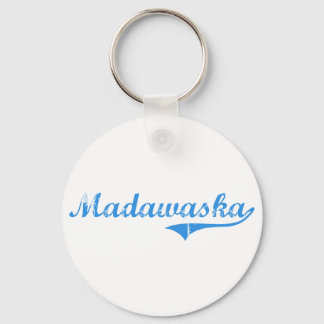 Porte-clés Design classique du Madawaska Maine