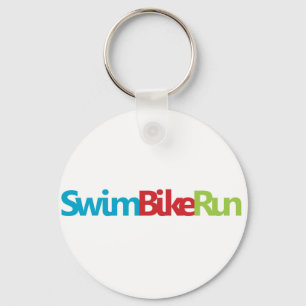 Porte-clés Design Cool de triathlon