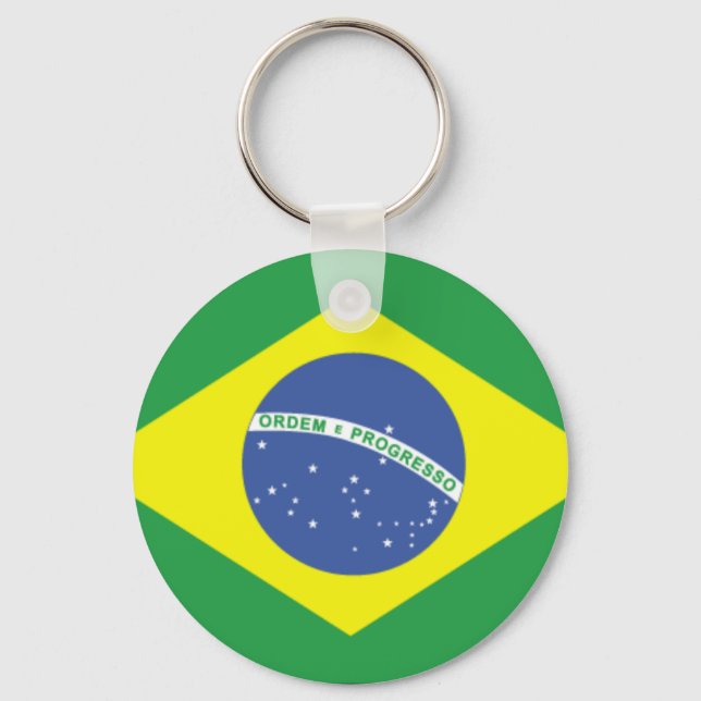Porte-clés Design de Brazil Flag (Recto)