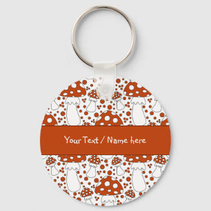 Porte-clés Design de champignons moderne