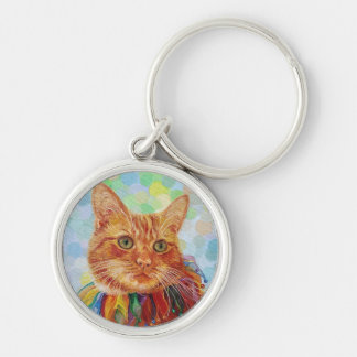 Porte-clés Design de peinture à l'huile de Porte - clé de gin