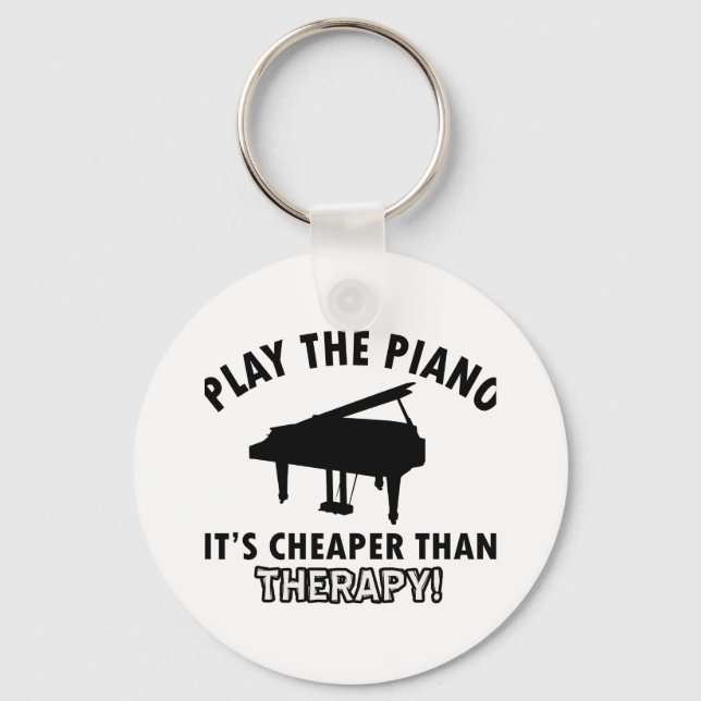 Porte-clés design de piano (Recto)
