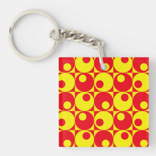 Porte-clés Design de style rétro