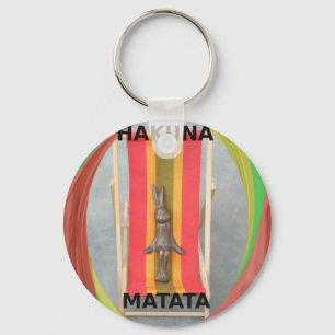 Porte-clés Design d'impression d'écran vectoriel de lapin rel