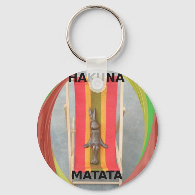 Porte-clés Design d'impression d'écran vectoriel de lapin rel (Recto)