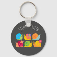 Design pour enfants d'escargots mignons