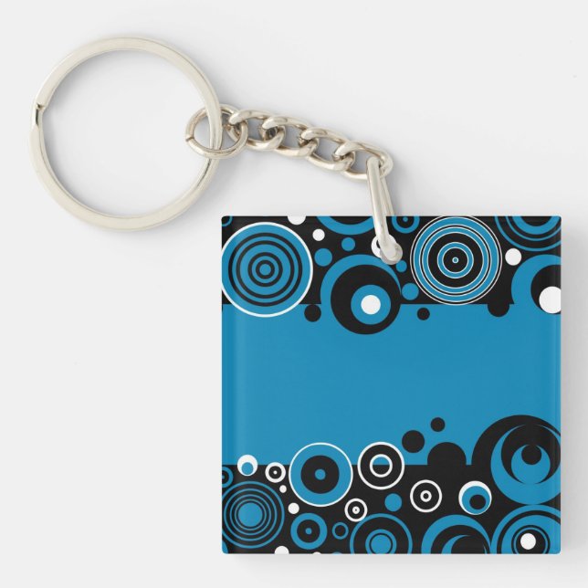 Porte-clés Design rétro (Devant)
