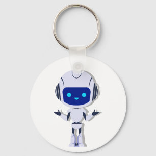 Porte-clés design robot très moderne