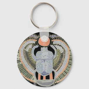Porte-clés Design Scarab égyptien