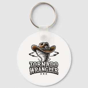 Porte-clés Design unique Cowboy Wrangler Tornado Wrangler Wom