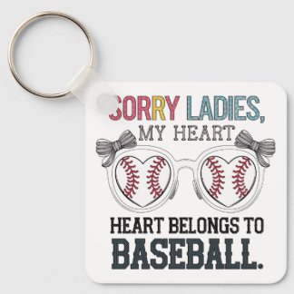 Porte-clés Désolé Dames Baseball Love Design